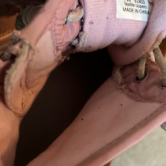 Sperry Kids Pink Lace-Up Boots - Picture 10 of 11
